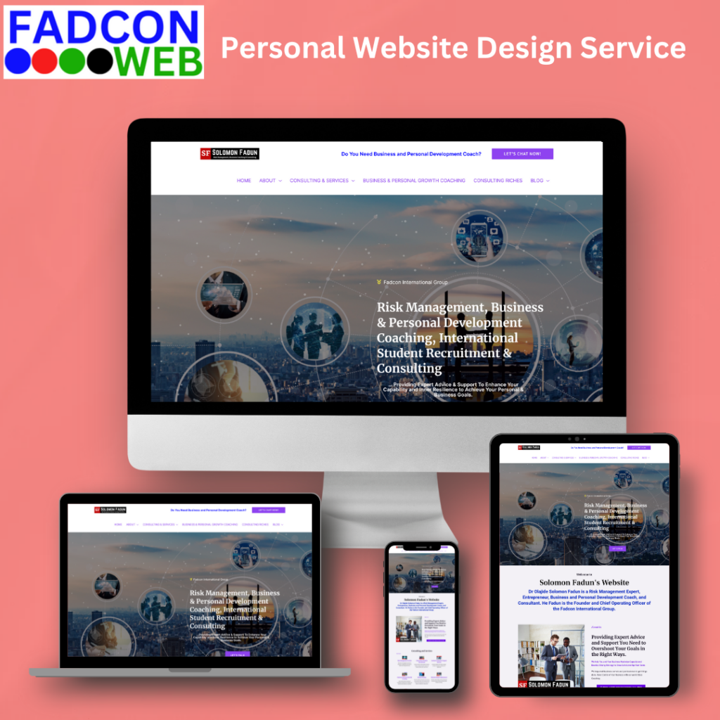 Personal Website Design