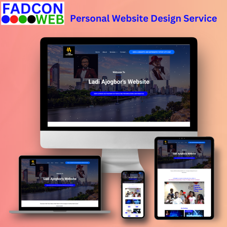 Personal Website 8